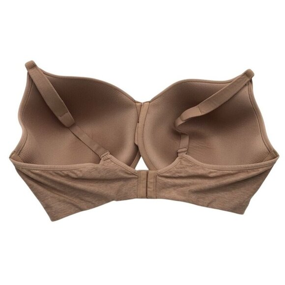 Warner's Simply Perfect Cooling Underwire T-Shirt Bra Beige RB6281T Women's 44DD - Picture 2 of 6